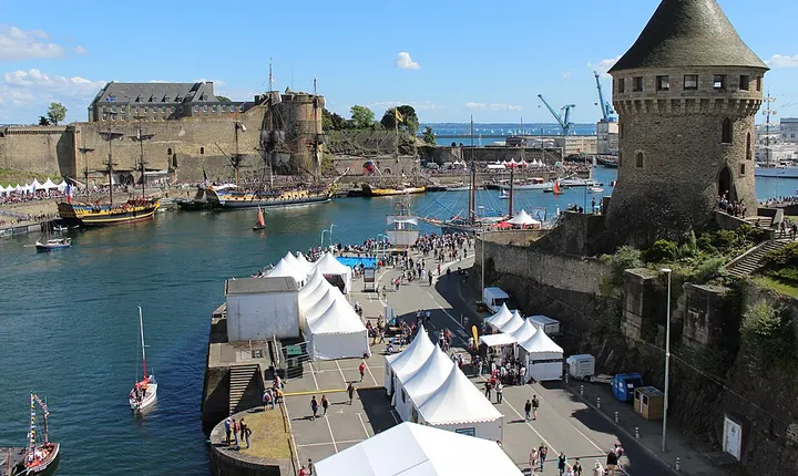 Vue de Brest pour le sélecteur Mes Libertines par ville