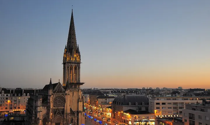 Vue de Caen pour le sélecteur Mes Libertines par ville