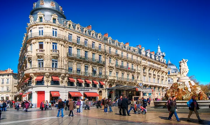 Vue de Montpellier pour le sélecteur Mes Libertines par ville