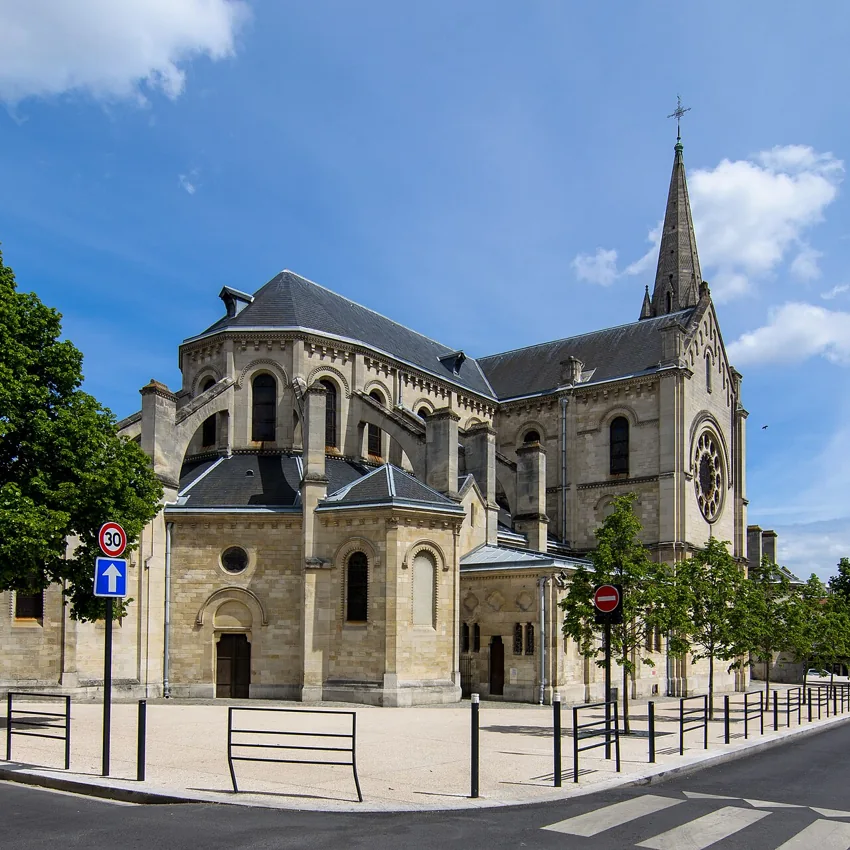 Chevet de la basilique d’Argenteuil