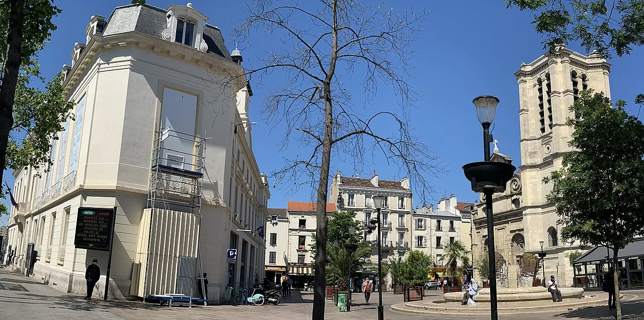 Place de l’Hôtel de Ville d’Aubervilliers